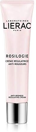 Lierac Rosilogie Crema Viso Anti Rossori Temporanei e Diffusi, Per la Pelle Sensibile con Couperose, Formato da 40 ml