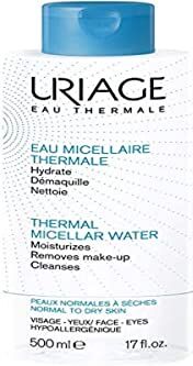 Uriage Acqua Termale Micellare Detergente, Mirtillo Rosso, 500 Millilitro, 1 Unità