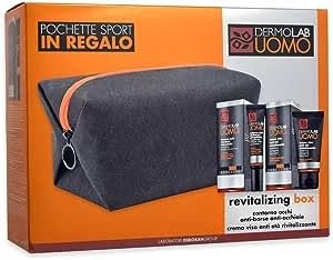 Deborah Dermolab dl uomo_kit 2022 4 POCHETTE CHE CONTIENE:CREMA VISO ANTI ETÀ + CONTORNO OCCHI -