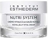 Institut Esthederm Nutri System Crema Nutriente alla Pappa Reale Crema Viso, Tonicità e Comfort della Pelle Nutre e Rinforza Carnagione Spenta, Stanca Vaso 50 ml