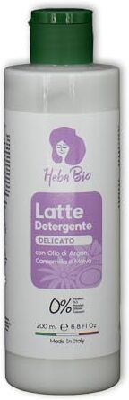 Pro-Ject Latte detergente viso pelle grassa Pulizia viso con olio di argan, camomilla, malva, rinfrescante e nutriente Flacone da 200 ml