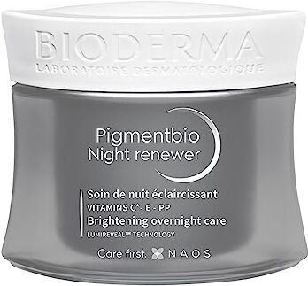 Bioderma Pigmentbio Night Renewer Siero Notte Schiarente, 50 Millilitro