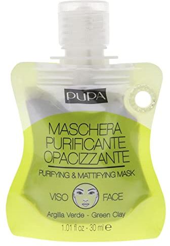 Pupa Maschera per viso minidose purificante opacizzante cura della pelle 30 ml