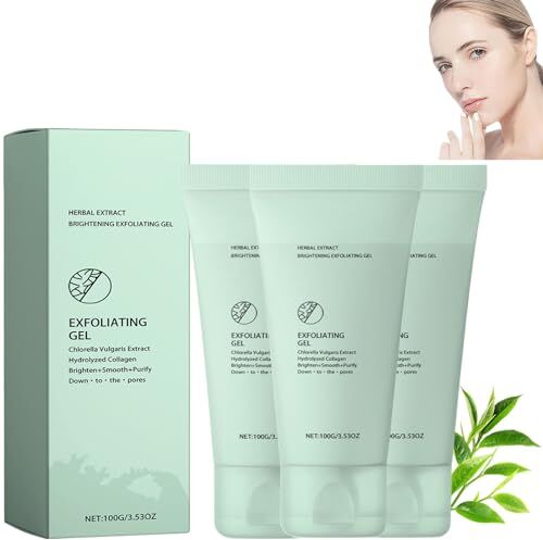 Generic She Eureka Exfoliating Gel, Herbal Exfoliating Gel, Herbal Face Exfoliating Gel, She Eureka Skin Exfoliating Gel, Herbal Extract Exfoliating Gel, For All Skin Types (3pcs)