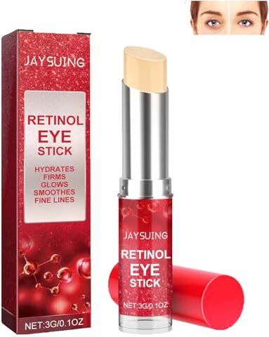 Generic Retinol Eye Pencil con collagene acido ialuronico, retinolo Eye Stick per cerchi scuri e gonfiore rughe, retinolo crema per gli occhi anti invecchiamento, riduce le rughe, schiarisce gli occhi (1