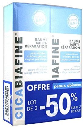 Johnson & Johnson Cicabiafine SOS baume multi-reparation 2x50ml