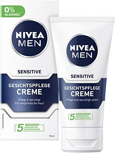 Nivea Men crema idratante e lenitiva per uomini con pelle sensibile (75 ml)