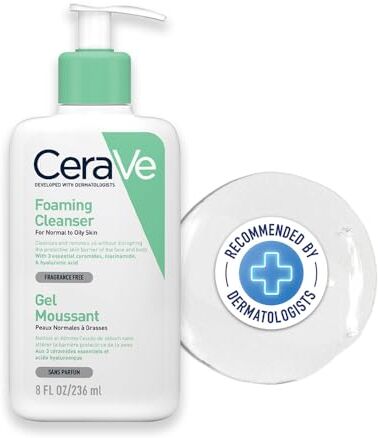 CeraVe Schiuma Detergente Idratante, 236 Millilitro