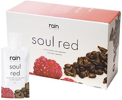 Rain Soul RED Box 30 – Alimento cellulare a base di semi – 100% naturale & vegano + 1 confezione singola Bend