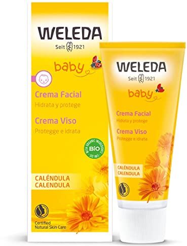 WELEDA Baby Crema Viso Calendula, 50 ml