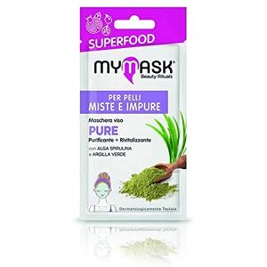 My Mask , Maschera Viso per Pelli Impure, ad Azione Rigenerante, Confezione da 8 ml