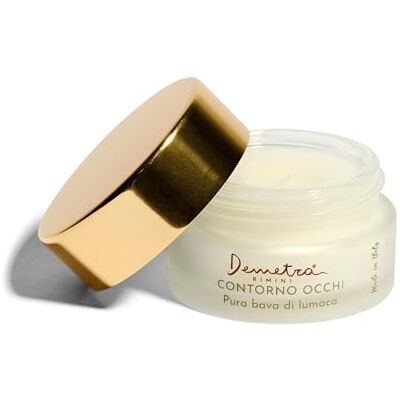 Demetra Contorno Occhi con Bava di Lumaca 80%, Acido Ialuronico, Calendula e Camomilla – Balsamo Tonificante – 15 ml Demetra Contorno Occhi con Bava di Lumaca 80%, Acido Ialuronico, Calendula e Camomilla – Balsamo Tonificante – 15 ml