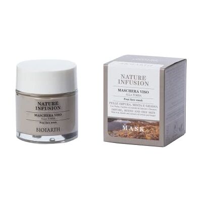 Bioearth Nature Infusion Maschera Viso Alla Torba 100 ml Bioearth Nature Infusion Maschera Viso Alla Torba 100 ml