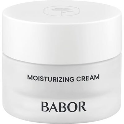 BABOR Crema idratante con acido ialuronico ed estratto di rosa alpina, per pelli secche, 50 ml, vegana BABOR Crema idratante con acido ialuronico ed estratto di rosa alpina, per pelli secche, 50 ml, vegana