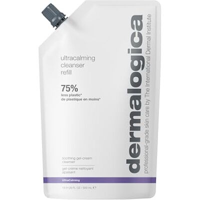 Dermalogica UltraCalming Cleanser per Pelle Sensibile Ricarica 500ml Detergente lenitivo che calma il rossore e il fastidio rinforzando la barriera cutanea. Dermalogica UltraCalming Cleanser per Pelle Sensibile Ricarica 500ml Detergente lenitivo che calma il rossore e il fastidio rinforzando la barriera cutanea.