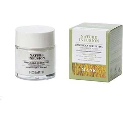 Bioearth Nature Infusion Maschera Scrub Viso Rigenerante Al Riso 100 ml Bioearth Nature Infusion Maschera Scrub Viso Rigenerante Al Riso 100 ml