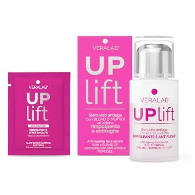 VERALAB Uplift, Siero Viso Antirughe, Rimpolpante e Illuminante con Oli Nutrienti e Peptidi, Adatto a tutti i Tipi di Pelle, 30ml VERALAB Uplift, Siero Viso Antirughe, Rimpolpante e Illuminante con Oli Nutrienti e Peptidi, Adatto a tutti i Tipi di Pelle, 30ml