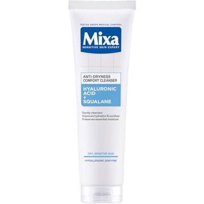 Mixa Anti-Dryness Comfort Cleanser - Gel detergente viso per pelle sensibile Mixa Anti-Dryness Comfort Cleanser - Gel detergente viso per pelle sensibile