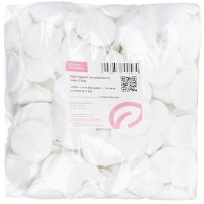 Eko Higiena Cosmetici in cotone sciolto 0,5 kg Eko Higiena Cosmetici in cotone sciolto 0,5 kg