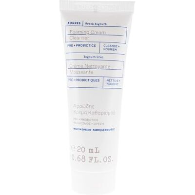 KORRES Yogurt Greco Crema detergente schiumogeno 20 ml KORRES Yogurt Greco Crema detergente schiumogeno 20 ml