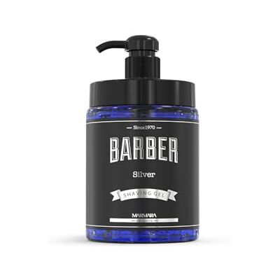 Gel da barba argento Barber Marmara - Contorno preciso, Rinfrescante, Pelle sensibile Gel da barba argento Barber Marmara - Contorno preciso, Rinfrescante, Pelle sensibile