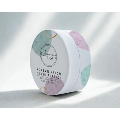 BIO + Patch Occhi Coreani in Idrogel con Peptidi, Collagene, Aloe e Camelia – Maschera Anti-Rughe, Idratante e Illuminante Contorno Occhi – 60 Pezzi BIO + Patch Occhi Coreani in Idrogel con Peptidi, Collagene, Aloe e Camelia – Maschera Anti-Rughe, Idratante e Illuminante Contorno Occhi – 60 Pezzi