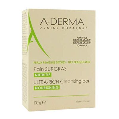 A-Derma Ultra-rich Cleansing Bar 100gr A-Derma Ultra-rich Cleansing Bar 100gr