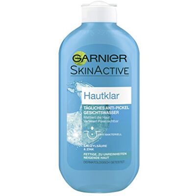 Garnier Acqua per il viso, 3 volte efficace contro le impurità, anti-pelucchi, chiarificante la pelle, raffina i pori, opacizzata, trasparente sulla pelle, confezione da 6 (6 x 200 ml) Garnier Acqua per il viso, 3 volte efficace contro le impurità, anti-pelucchi, chiarificante la pelle, raffina i pori, opacizzata, trasparente sulla pelle, confezione da 6 (6 x 200 ml)