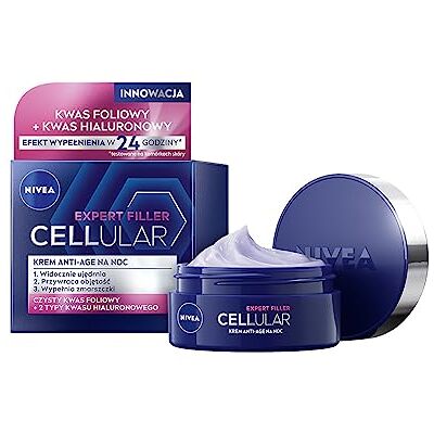 NIVEA Crema Notte all'Acido Ialuronico - Anti-Age per Donne NIVEA Crema Notte all'Acido Ialuronico - Anti-Age per Donne