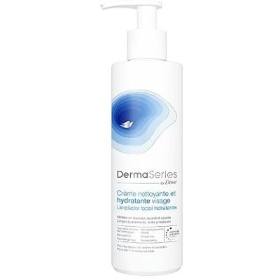 Dove Dermaseries Detergente Viso Idratante - Pelle Sensibile e Secca - 250ml Dove Dermaseries Detergente Viso Idratante - Pelle Sensibile e Secca - 250ml