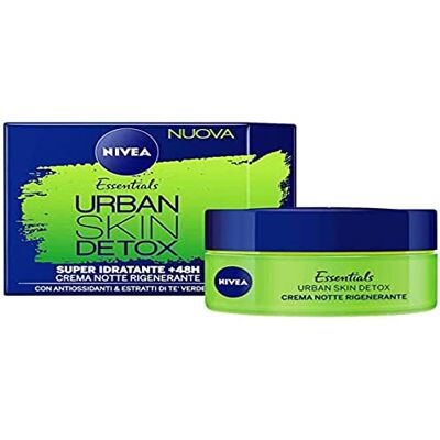 NIVEA Urban Skin Detox Crema da Notte 50 Ml, 1 pezzo NIVEA Urban Skin Detox Crema da Notte 50 Ml, 1 pezzo