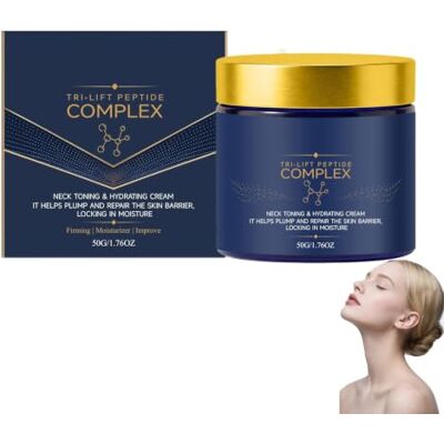 Generic Crema Lifting 3D, Crema al Complesso Peptidico Tri-Lift, Crema Idratante Rassodante Anti-Età per Collo e Viso, Levigante per Linee Sottili Generic Crema Lifting 3D, Crema al Complesso Peptidico Tri-Lift, Crema Idratante Rassodante Anti-Età per Collo e Viso, Levigante per Linee Sottili
