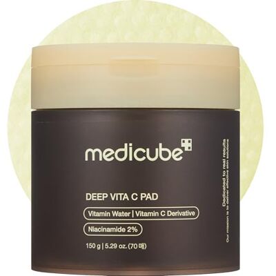 Medicube Deep Vita C Pad - Luminosità e Idratazione - 70 Dischetti Medicube Deep Vita C Pad - Luminosità e Idratazione - 70 Dischetti