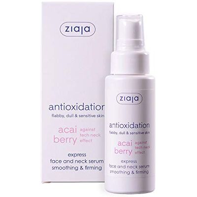 Ziaja , siero tonificante e rassodante, a base di bacche di acai, per viso e collo, 50 ml (etichetta in lingua italiana non garantita) Ziaja , siero tonificante e rassodante, a base di bacche di acai, per viso e collo, 50 ml (etichetta in lingua italiana non garantita)