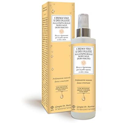 Dr Giorgini CREMA VISO E DECOLLETE PAPPA REALE DOPO SOLE E BAGNO 250ml Dr Giorgini CREMA VISO E DECOLLETE PAPPA REALE DOPO SOLE E BAGNO 250ml
