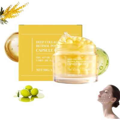 Generic Crema in capsule di collagene e retinolo, siero lifting al collagene e peptidi di seta, migliora la compattezza e l'elasticità della pelle, illumina e lenisce l'incarnato Generic Crema in capsule di collagene e retinolo, siero lifting al collagene e peptidi di seta, migliora la compattezza e l'elasticità della pelle, illumina e lenisce l'incarnato
