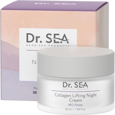 DR. SEA Crema Notte Lifting con Collagene & Magnesio Rassodante, Anti-Rughe & Idratazione Profonda Ridefinisce l’Ovale del Viso Pelli Mature 50 ml DR. SEA Crema Notte Lifting con Collagene & Magnesio Rassodante, Anti-Rughe & Idratazione Profonda Ridefinisce l’Ovale del Viso Pelli Mature 50 ml