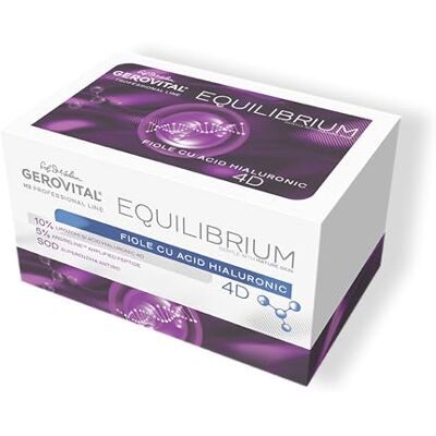 GEROVITAL H3 Equilibrium Fiale Professionali con Acido Ialuronico 10% 4D GEROVITAL H3 Equilibrium Fiale Professionali con Acido Ialuronico 10% 4D