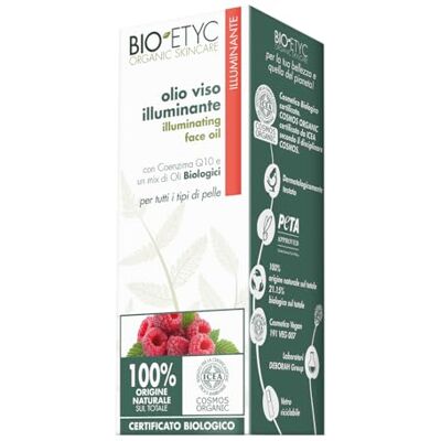 BIO + , Organic Skincare, Illuminante Viso, Olio con Coezima Q10, Per Tutti i Tipi di Pelle, Effetto Pelle Nutrita e Luminosa, 30ml BIO + , Organic Skincare, Illuminante Viso, Olio con Coezima Q10, Per Tutti i Tipi di Pelle, Effetto Pelle Nutrita e Luminosa, 30ml