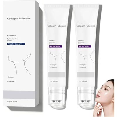 Generic Crema per il collo al collagene e fullerene, rassodante e liftante, trattamento quotidiano anti-età e rassodante, idratazione profonda, ideale per pelli con rughe sottili Generic Crema per il collo al collagene e fullerene, rassodante e liftante, trattamento quotidiano anti-età e rassodante, idratazione profonda, ideale per pelli con rughe sottili