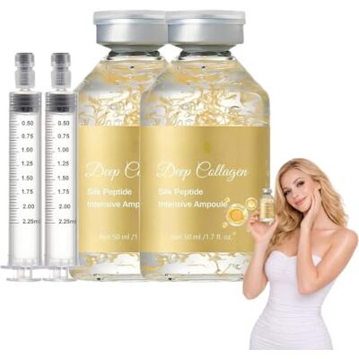 Generic Siero in fiale lifting al collagene, siero ai peptidi di seta, rassodante e antirughe, idratante leggero, minimizza i pori, illumina l'incarnato, adatto a tutti i tipi di pelle (confezione combinata) Generic Siero in fiale lifting al collagene, siero ai peptidi di seta, rassodante e antirughe, idratante leggero, minimizza i pori, illumina l'incarnato, adatto a tutti i tipi di pelle (confezione combinata)