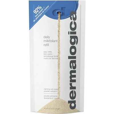 Dermalogica Daily Milkfoliant Polvere Esfoliante Lenitiva Ricarica 74g Polvere esfoliante lenitiva a base di avena che leviga con delicatezza e rinforza la barriera cutanea. Dermalogica Daily Milkfoliant Polvere Esfoliante Lenitiva Ricarica 74g Polvere esfoliante lenitiva a base di avena che leviga con delicatezza e rinforza la barriera cutanea.