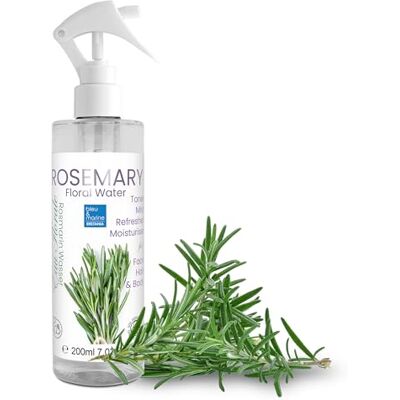 bleu & marine Bretania Idrolato di Rosmarino ● Tonico, Acqua Floreale Distillata ● Detersione Tutto Naturale, Regola la pelle grassa, problemi di pelle ● Pelli Sensibili, Rossori e Irritazioni 200 ml bleu & marine Bretania Idrolato di Rosmarino ● Tonico, Acqua Floreale Distillata ● Detersione Tutto Naturale, Regola la pelle grassa, problemi di pelle ● Pelli Sensibili, Rossori e Irritazioni 200 ml