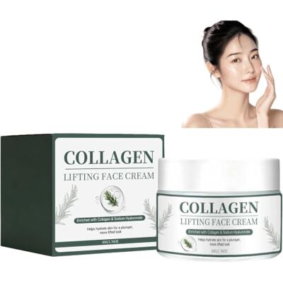 Generic Crema idratante rassodante per la linea della mascella, crema viso rassodante e liftante al collagene, anti-età e per definire il contorno del viso, rassodante, illuminante e rimpolpante Generic Crema idratante rassodante per la linea della mascella, crema viso rassodante e liftante al collagene, anti-età e per definire il contorno del viso, rassodante, illuminante e rimpolpante