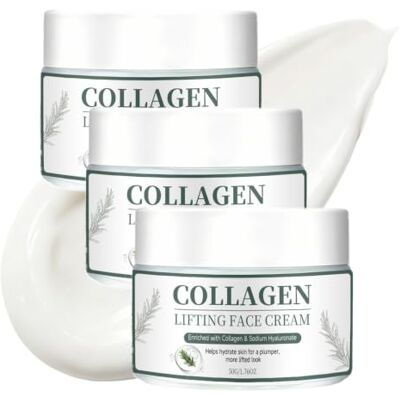 Generic Crema idratante rassodante per la linea della mascella, crema viso rassodante e liftante al collagene, anti-età e per definire il contorno del viso, rassodante, illuminante e rimpolpante Generic Crema idratante rassodante per la linea della mascella, crema viso rassodante e liftante al collagene, anti-età e per definire il contorno del viso, rassodante, illuminante e rimpolpante