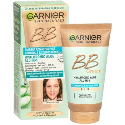 Garnier Aloe e Acido Ialuronico BB Crema tutto in uno Garnier Aloe e Acido Ialuronico BB Crema tutto in uno