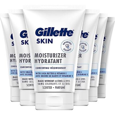 Gillette Skin Ultra Sensitive Burro di Karité e Vitamina E Crema Idratante - Crema Gillette Skin Ultra Sensitive Burro di Karité e Vitamina E Crema Idratante - Crema