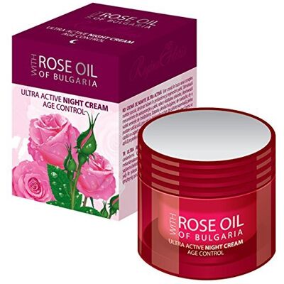 biofresh cosmetics Bio-Fresh Regina Floris Age Control Crema notturna ultra attiva con olio di rosa puro al 100%, 50 ml biofresh cosmetics Bio-Fresh Regina Floris Age Control Crema notturna ultra attiva con olio di rosa puro al 100%, 50 ml