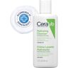 CeraVe Lozione detergente idratante per pelli normali e secche, pulizia delicata per corpo e viso, con 3 ceramidi essenziali e acido ialuronico, 88 ml