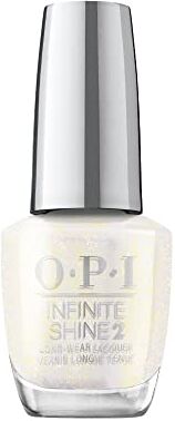 Wella OPI Infinite Shine, Smalto per Unghie a Lunga Durata, Jewel Be Bold Collection, Snow Holding Back, Bianco Shimmer, 15ml